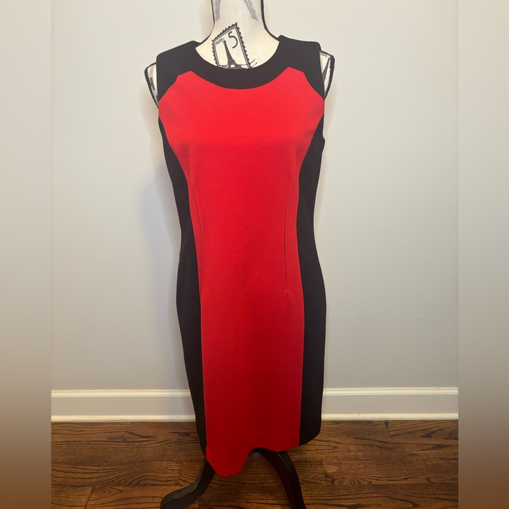 Premise Size 6 dress. Red & Black.